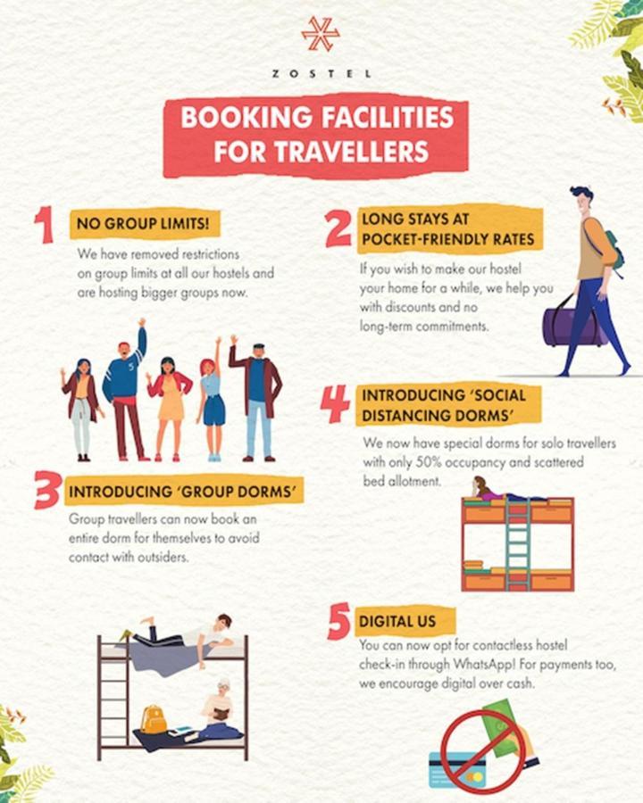 Zostel Varanasi Hostel Ngoại thất bức ảnh